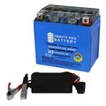 Mighty Max Battery GEL Battery for Yamaha 50 YFZ50 2017 With 12V 1Amp Charger MAX3831820